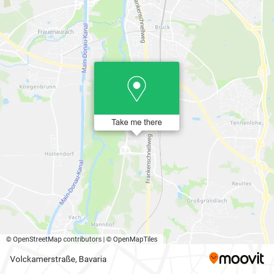 Карта Volckamerstraße