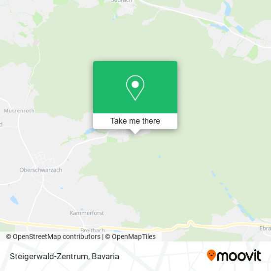 Карта Steigerwald-Zentrum