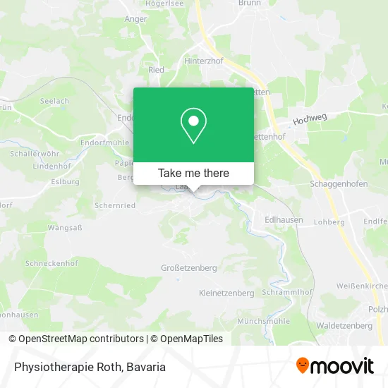 Карта Physiotherapie Roth
