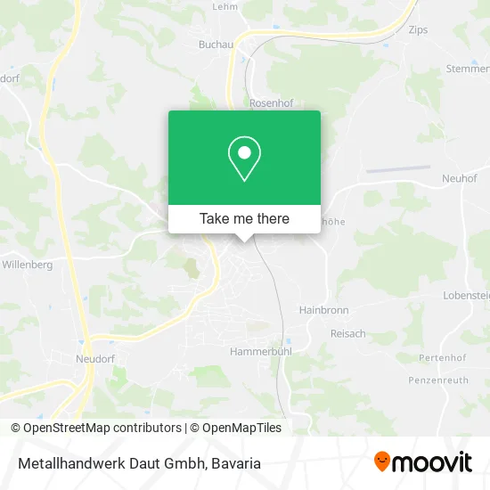 Карта Metallhandwerk Daut Gmbh
