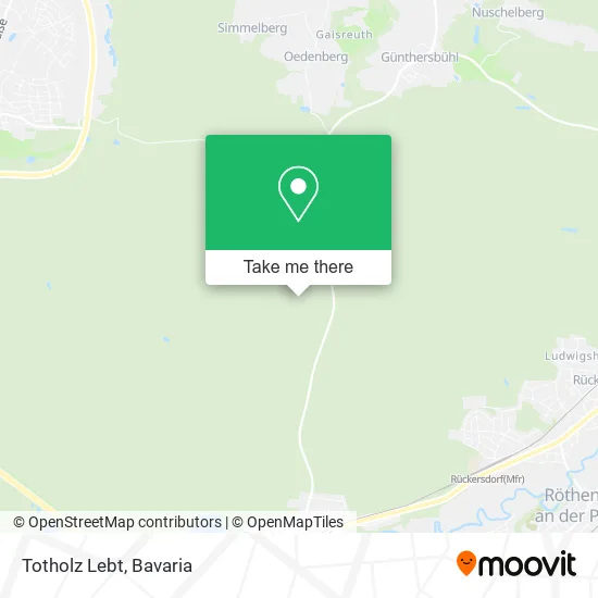 Карта Totholz Lebt