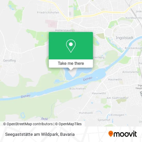 Карта Seegaststätte am Wildpark