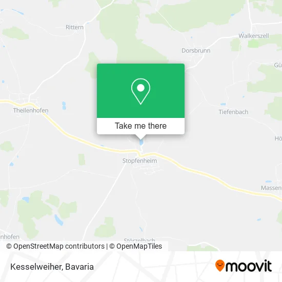 Карта Kesselweiher
