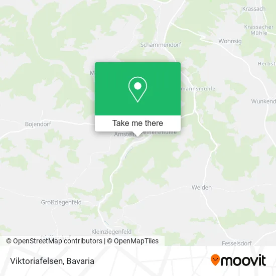 Карта Viktoriafelsen