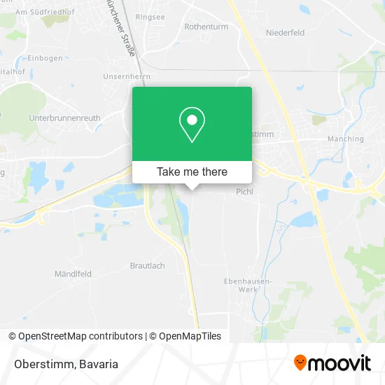 Карта Oberstimm