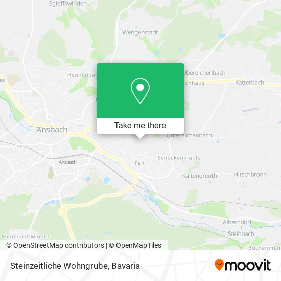 Карта Steinzeitliche Wohngrube