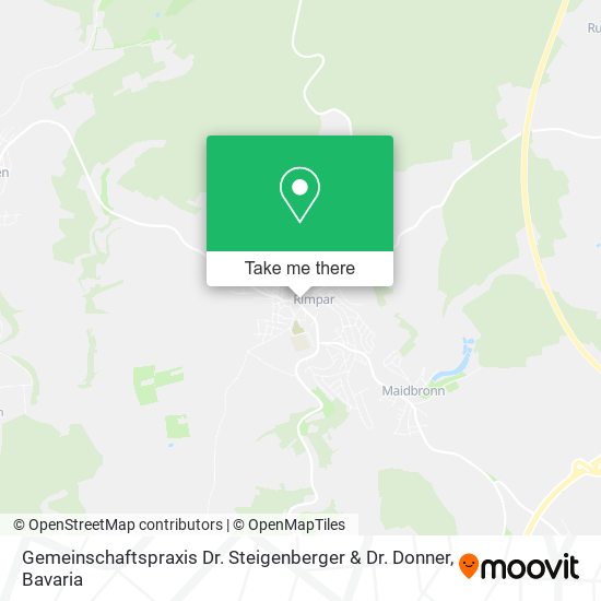 Gemeinschaftspraxis Dr. Steigenberger & Dr. Donner map