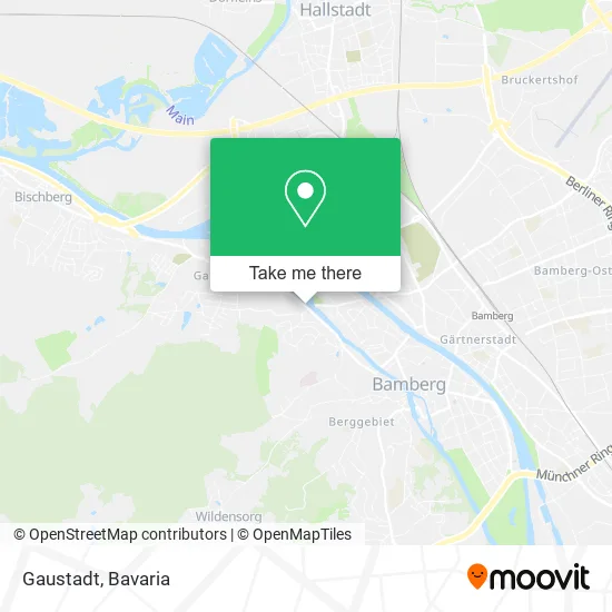 Карта Gaustadt