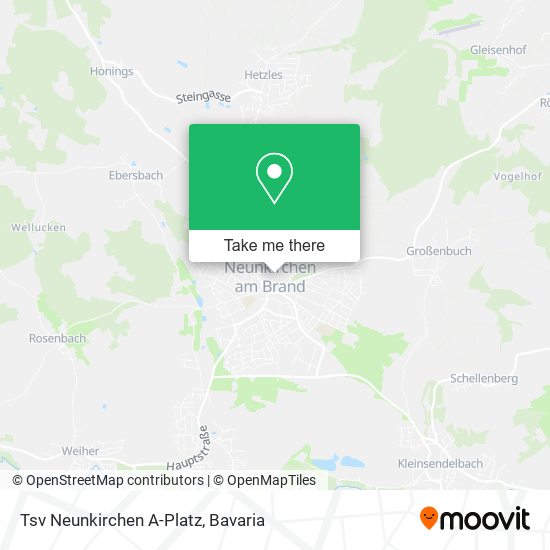 Tsv Neunkirchen A-Platz map