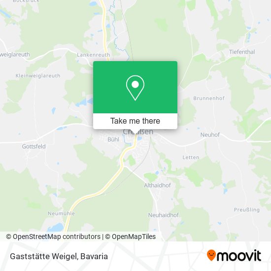Gaststätte Weigel map