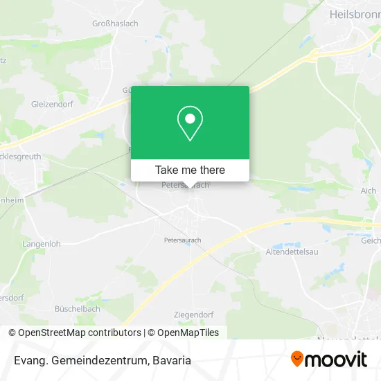 Карта Evang. Gemeindezentrum