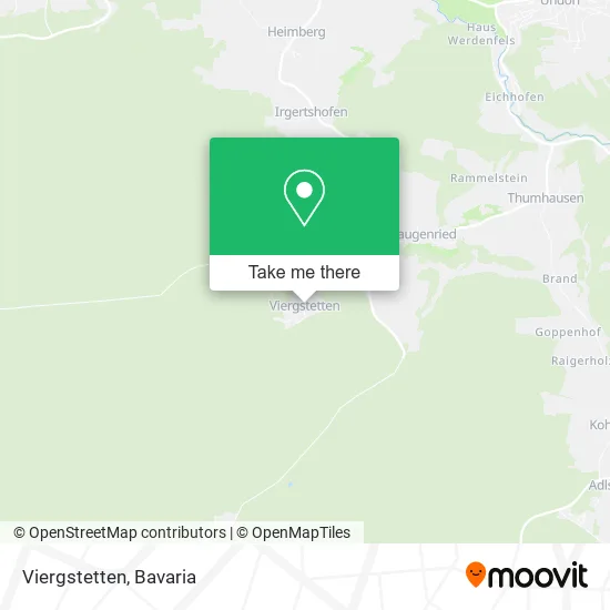 Карта Viergstetten