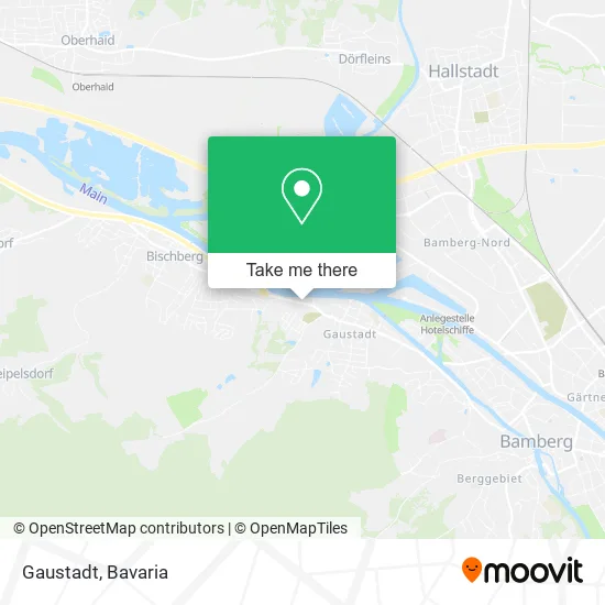 Карта Gaustadt