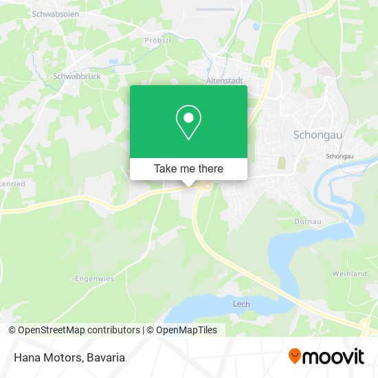 Hana Motors map