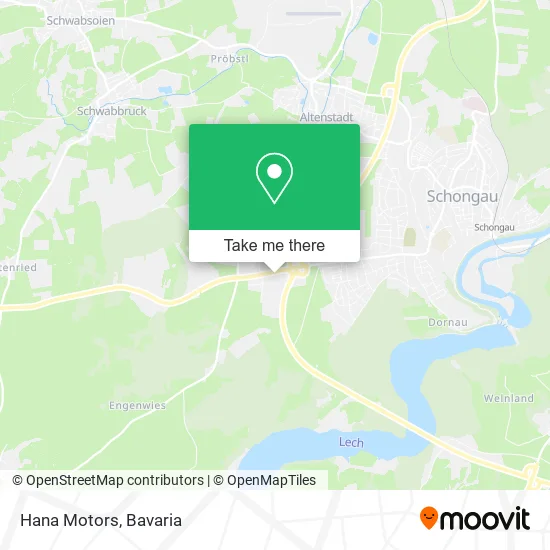 Карта Hana Motors