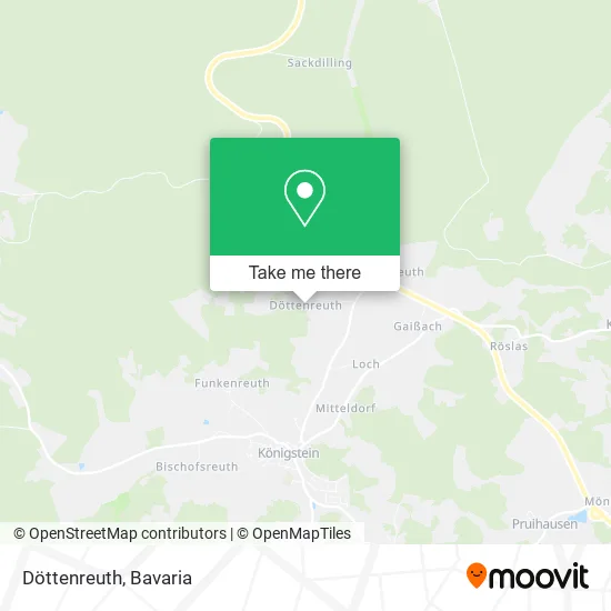 Карта Döttenreuth
