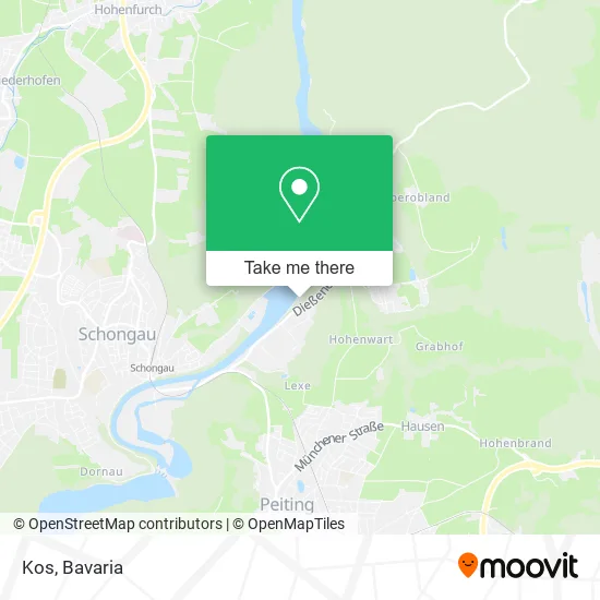 Карта Kos