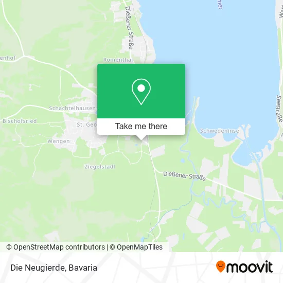 Карта Die Neugierde