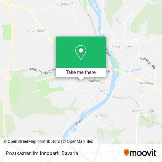 Карта Postkasten Im Innopark
