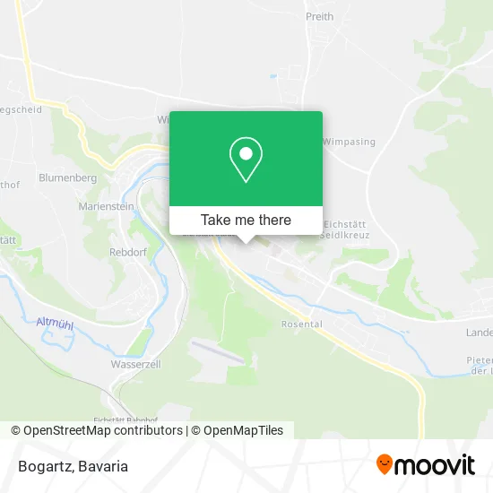 Карта Bogartz