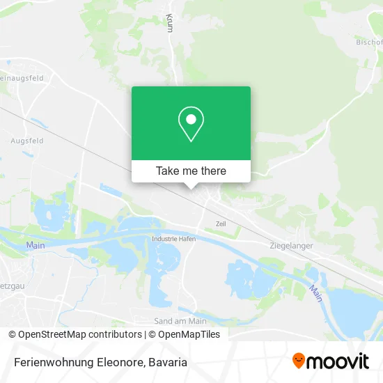 Карта Ferienwohnung Eleonore