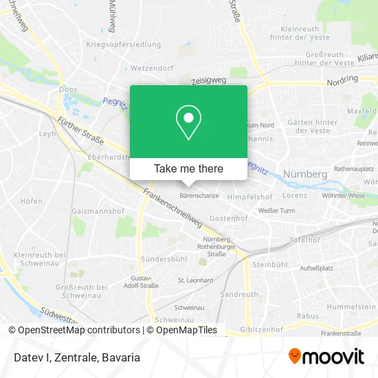 Карта Datev I, Zentrale