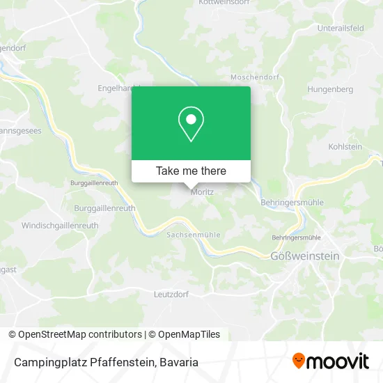 Карта Campingplatz Pfaffenstein