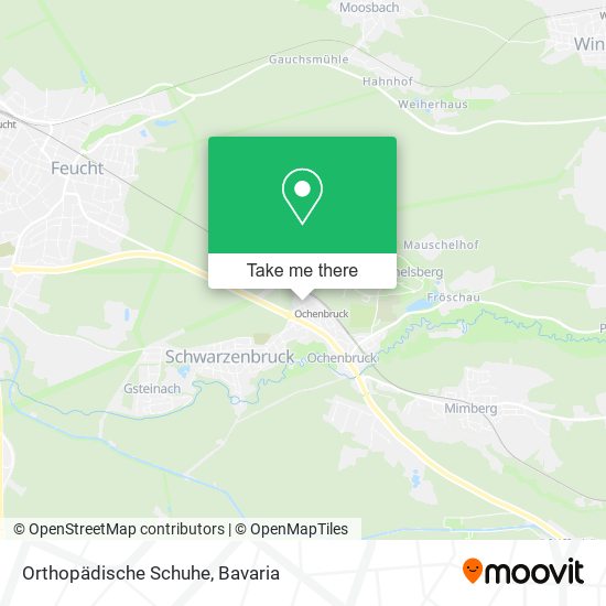 Orthopädische Schuhe map