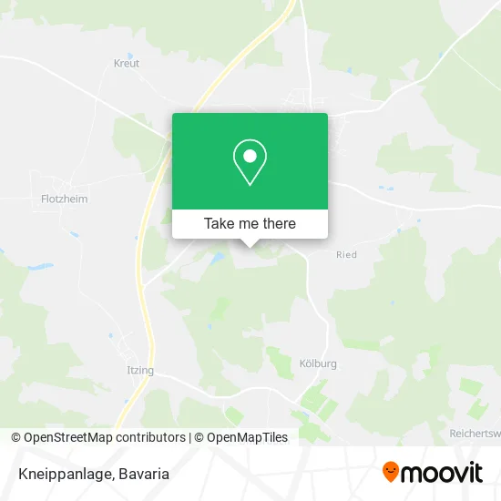 Карта Kneippanlage