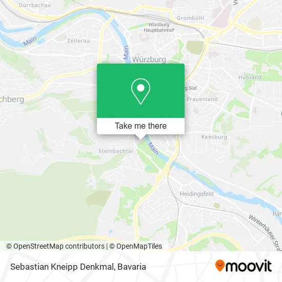 Карта Sebastian Kneipp Denkmal