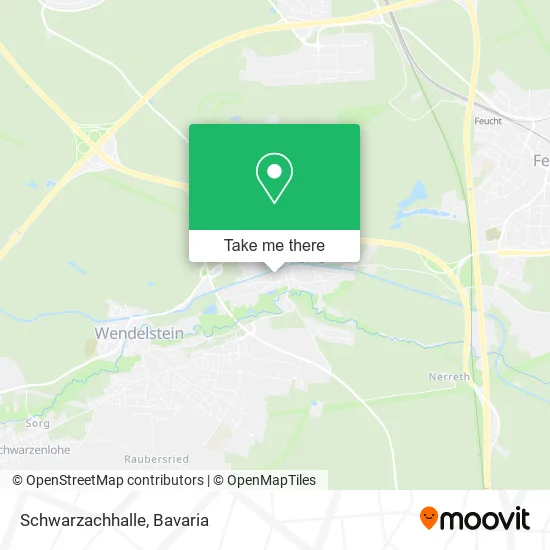 Карта Schwarzachhalle