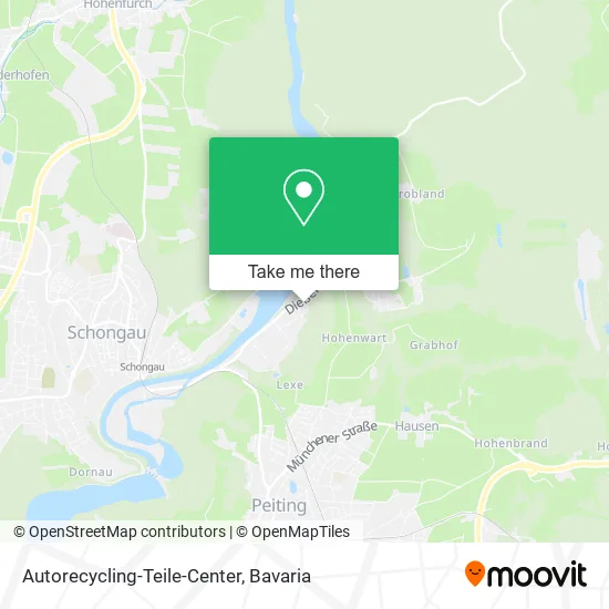 Карта Autorecycling-Teile-Center
