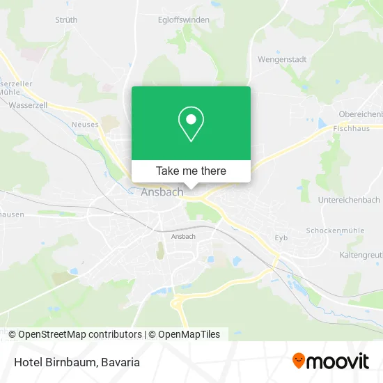 Карта Hotel Birnbaum