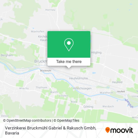 Verzinkerei Bruckmühl Gabriel & Rakusch Gmbh map