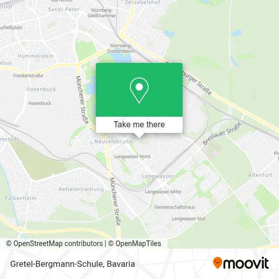 Gretel-Bergmann-Schule map