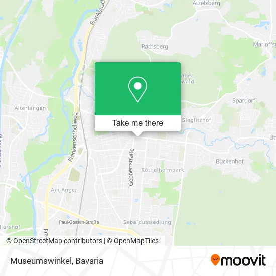 Карта Museumswinkel