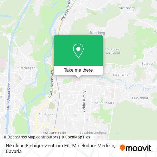 Nikolaus-Fiebiger-Zentrum Für Molekulare Medizin map