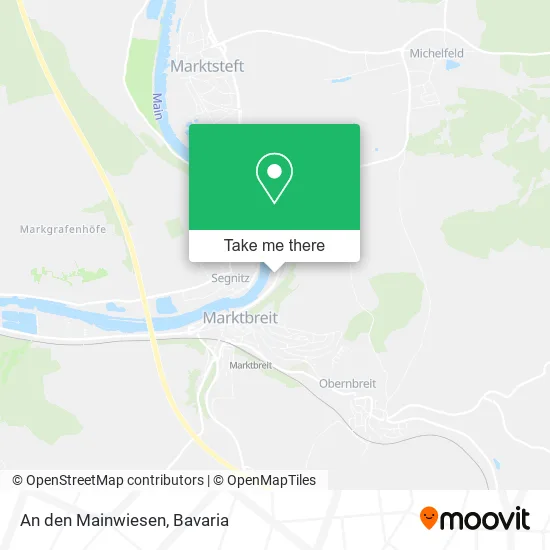 Карта An den Mainwiesen
