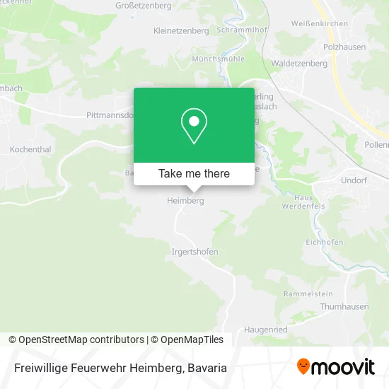 Карта Freiwillige Feuerwehr Heimberg