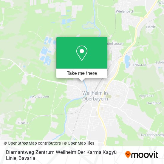 Карта Diamantweg Zentrum Weilheim Der Karma Kagyü Linie