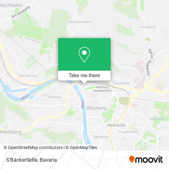 Карта S'Bäckerlädle