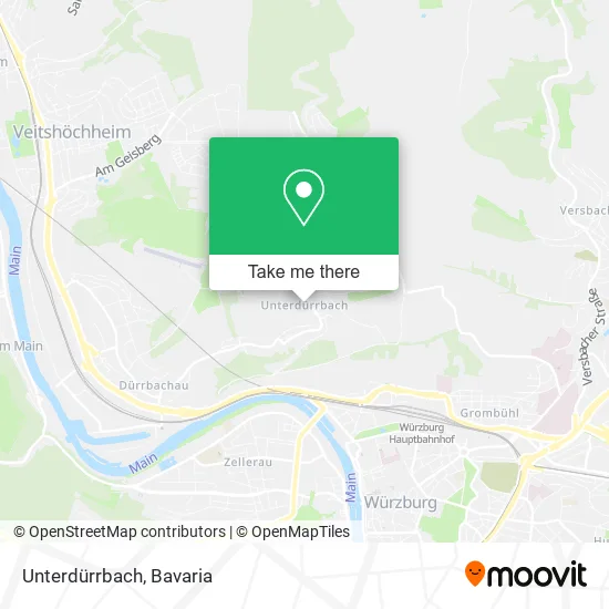 Карта Unterdürrbach