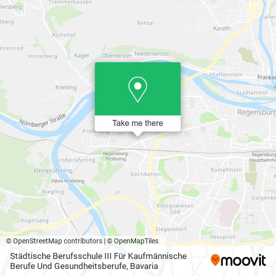 Städtische Berufsschule III Für Kaufmännische Berufe Und Gesundheitsberufe map