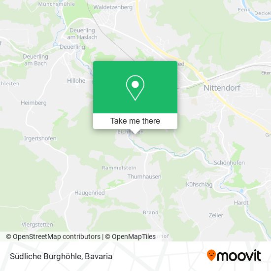 Südliche Burghöhle map