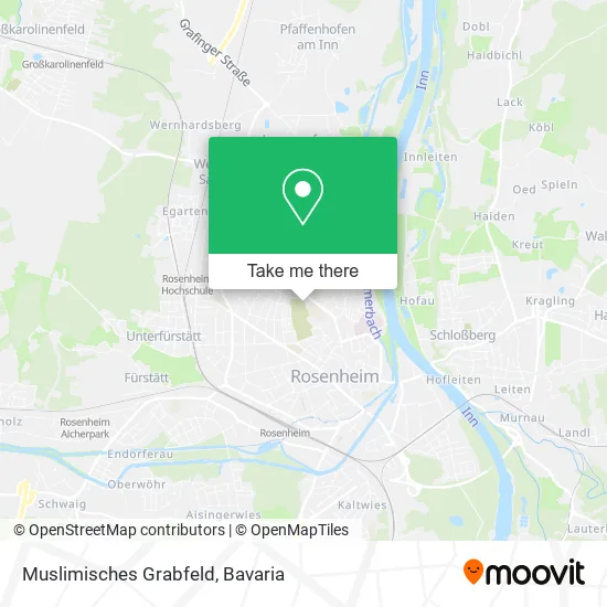 Карта Muslimisches Grabfeld