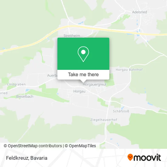 Карта Feldkreuz