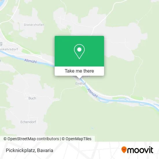 Карта Picknickplatz