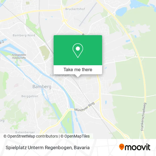 Карта Spielplatz Unterm Regenbogen