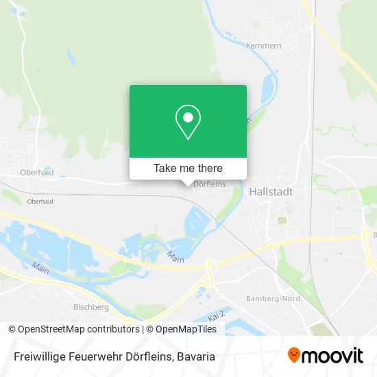 Карта Freiwillige Feuerwehr Dörfleins