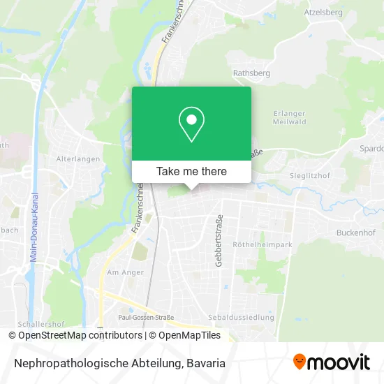 Карта Nephropathologische Abteilung
